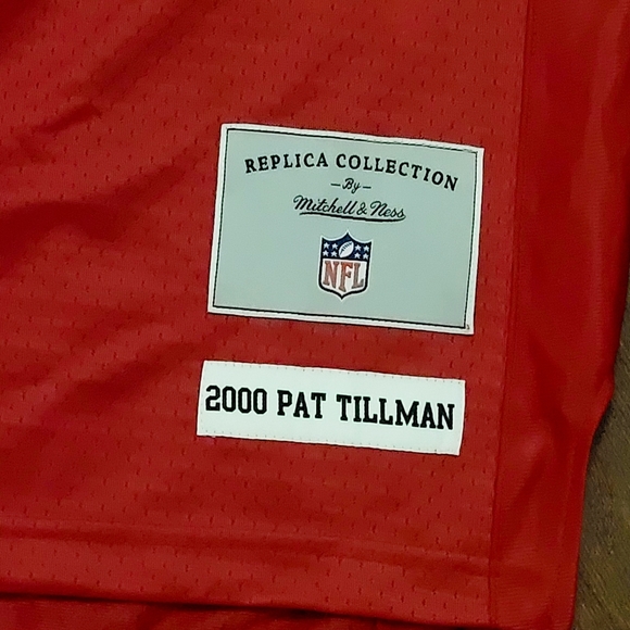 Arizona Cardinals Pat Tillman Mitchell & Ness Cardinal Big & Tall 2000 Jersey - Picture 7 of 9